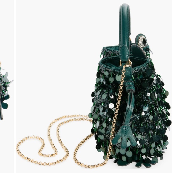 Anya Hindmarch Frog Sequin Crossbody Bag – Brand New, Won on Let’s Make a Deal! - Picture 5 of 9